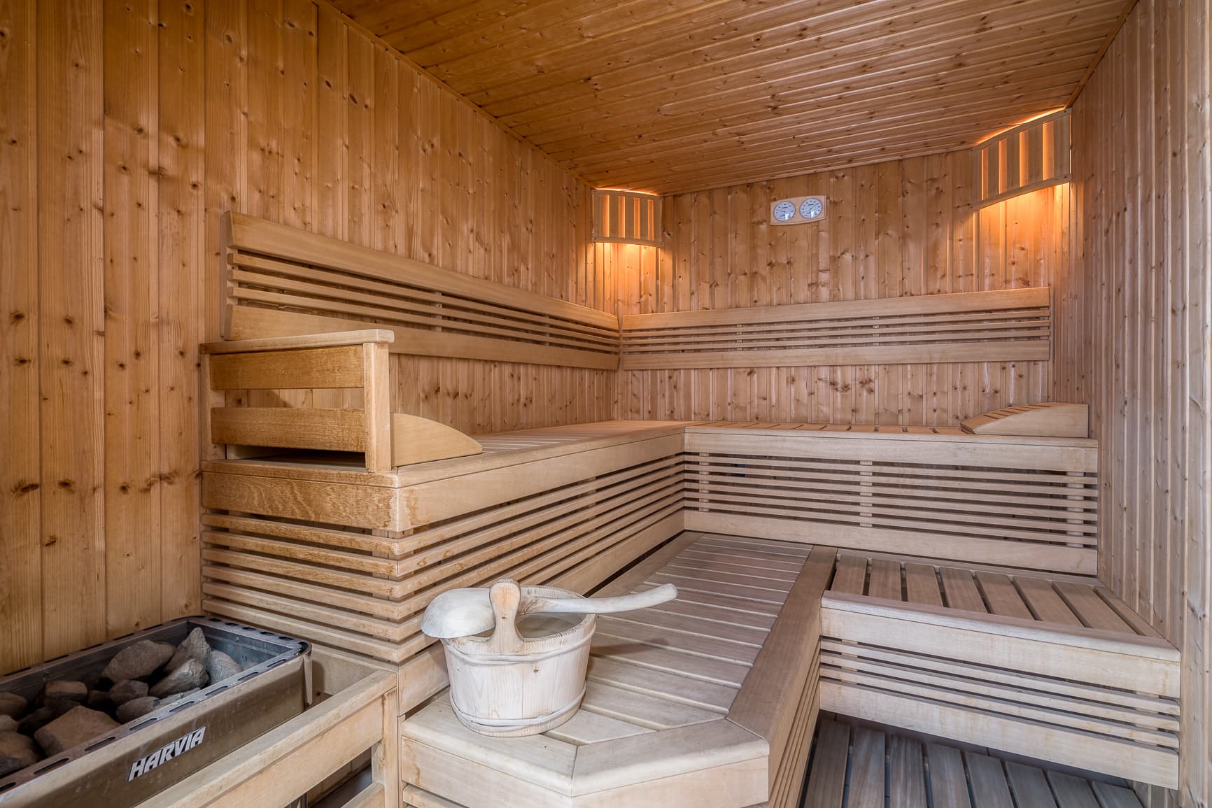 Sauna fińska w strefie relaksu Hotelu Stork